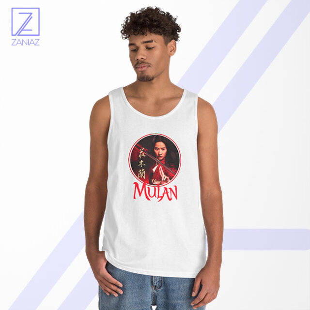 Mulan Portrait Circle Tank Top