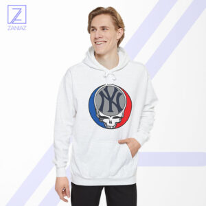 NY Yankees Grateful Dead Hoodie - Baseball Team