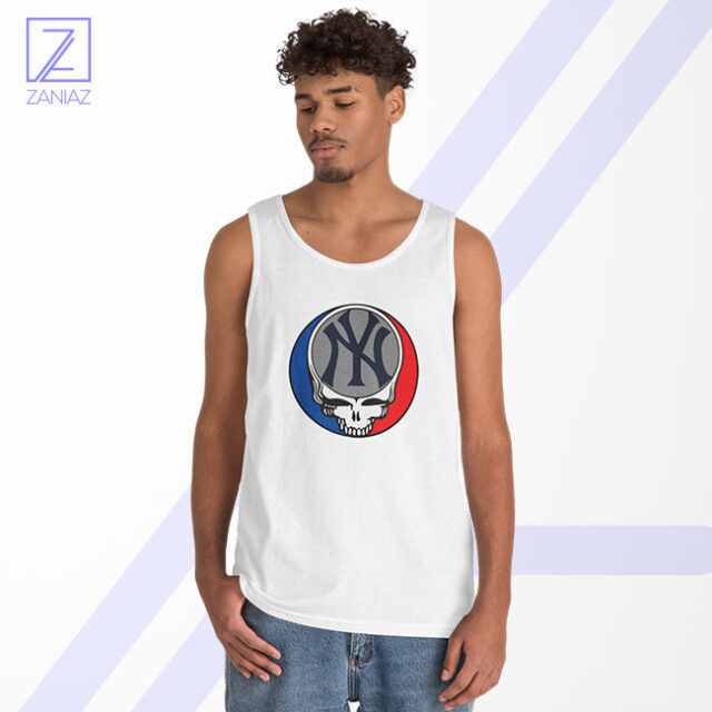 NY Yankees Grateful Dead Tank Top