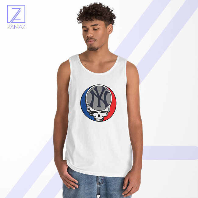 NY Yankees Grateful Dead Tank Top - Baseball Team