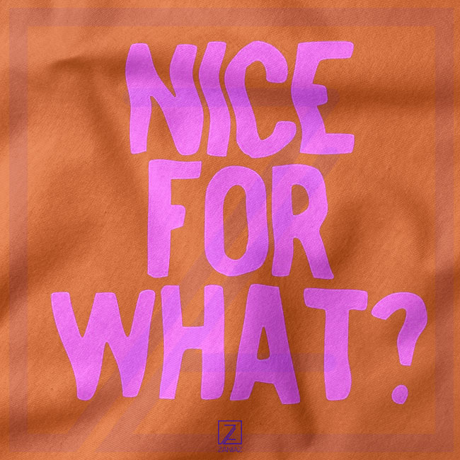 Nice for What closeup Hoodie - Buy Drake Song