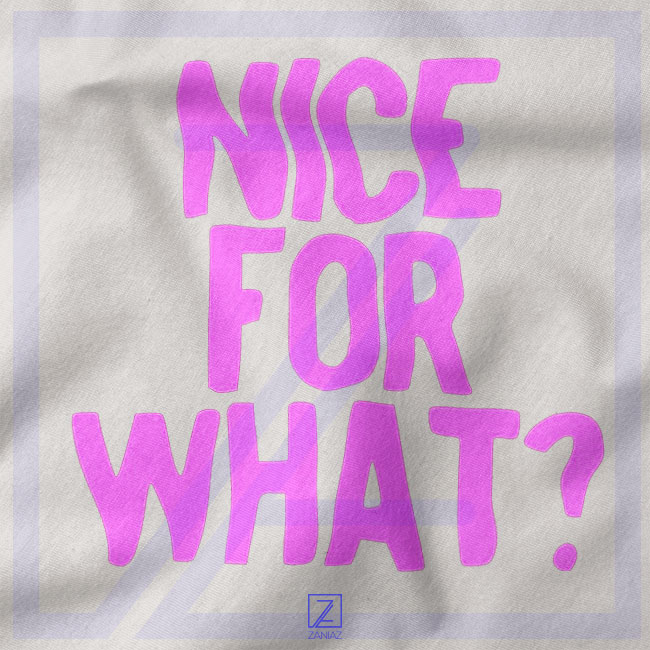 Nice for What closeup Sweatshirt - Buy Drake Song