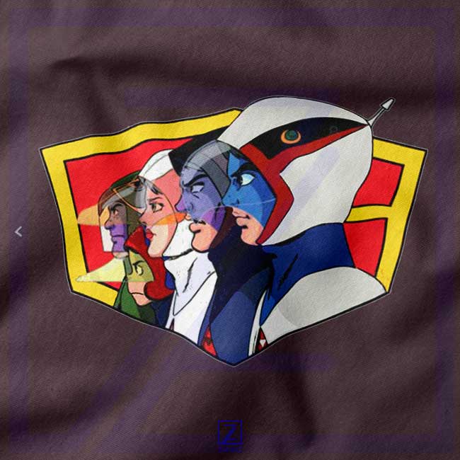 Ninja Team Gatchaman Anime closeup Sweatshirt - TV Show Merch