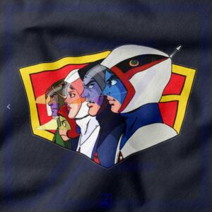 Ninja Team Gatchaman Anime closeup Tshirt - TV Show