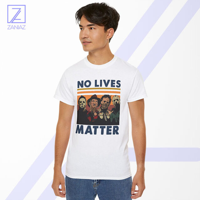 Horror No Lives Matter Graphic Merch