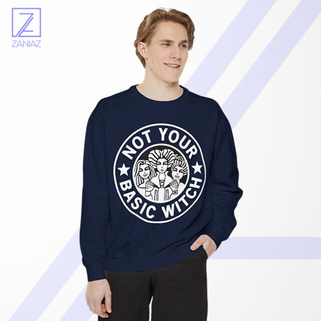 Sassy Not Your Basic Witch Spooky Season Shirt