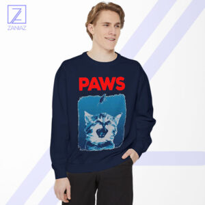 PAWS Cat Lovers Sweatshirt - Best Funny Animals