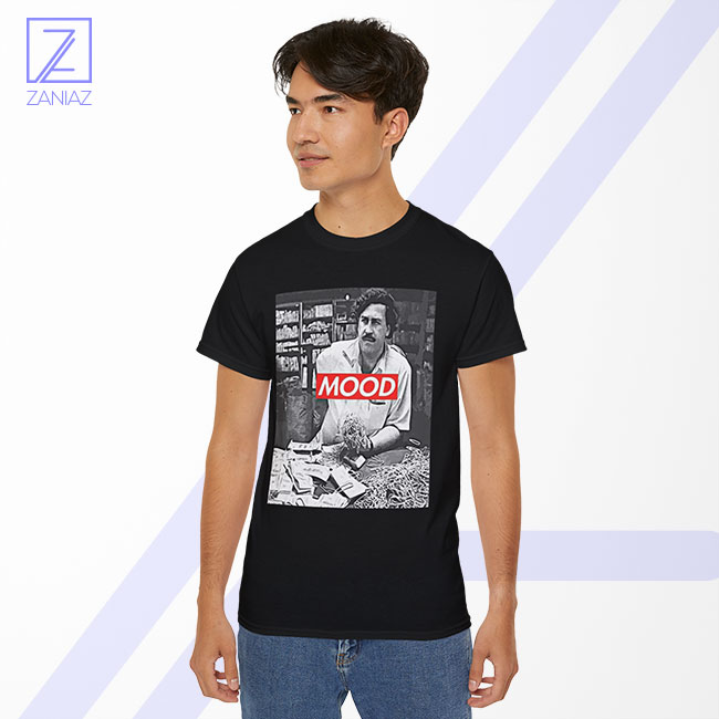 Pablo Escobar Mood Tee Medellin Cartel Tshirts