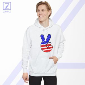 Peace Sign Hoodie - Buy American Flag Patriotic