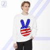 Peace Sign Sweatshirt - Buy American Flag Patriotic