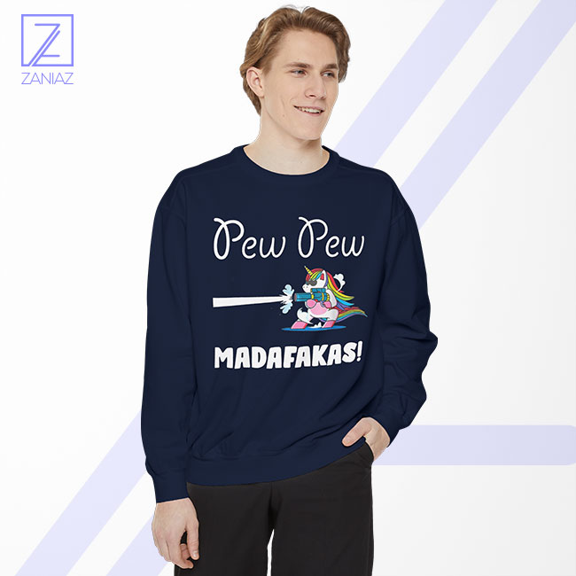 PewPewPew Unicorn Madafakas Sweatshirt - Mythology