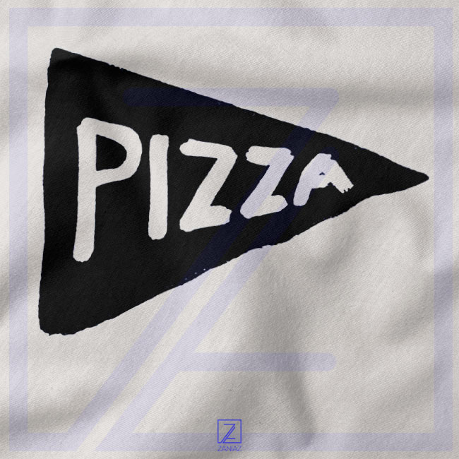 Pizza Graphic closeup Tshirt - Buy Italian Dishes