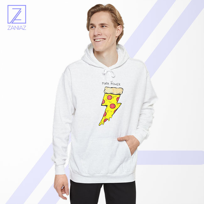 Pizza Power Hoodie - Best Italian Food Graphic