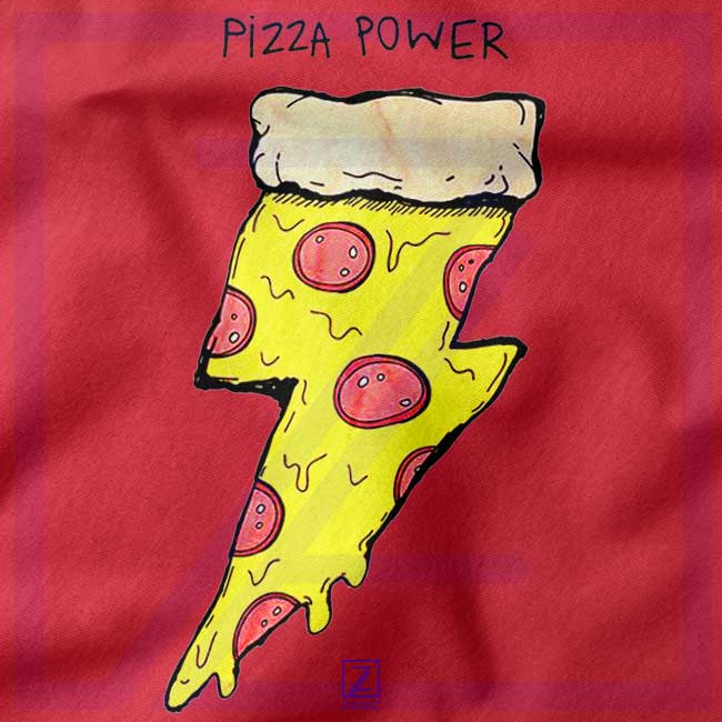 Pizza Power closeup Tank Top - Best Italian Food Graphic