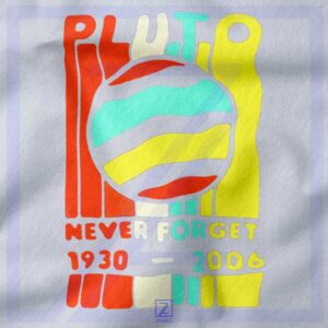 Pluto Never Forget closeup Tank Top - Vintage Space