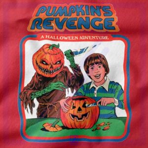 Pumpkins Revenge closeup Hoodie - Halloween Merch