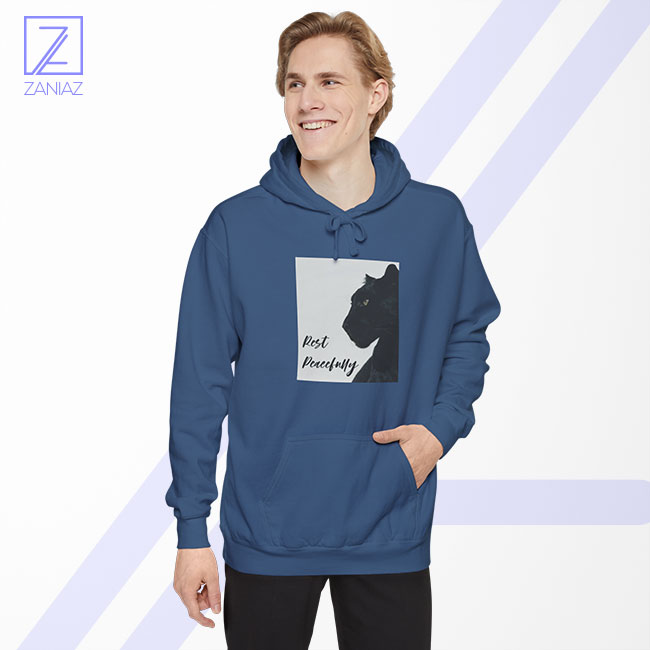 Rest Peacefully Black Panther Hoodie - Marvel Superhero