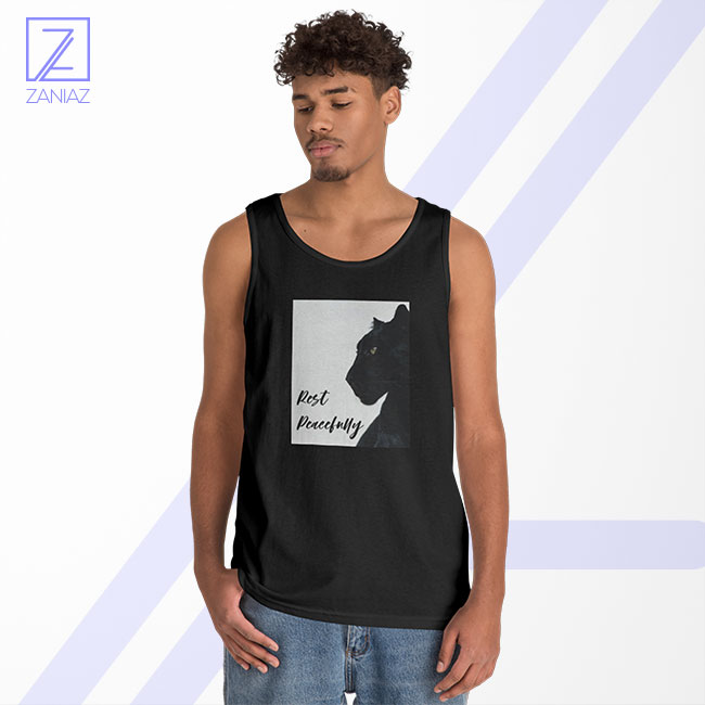 Rest Peacefully Black Panther Tank Top - Marvel Superhero