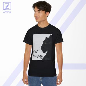 Rest Peacefully Black Panther Tshirt - Marvel Superhero