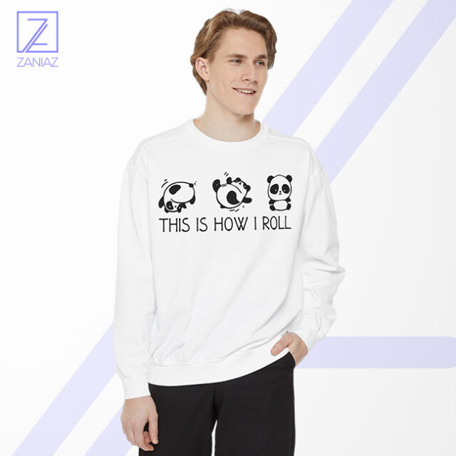 Roll Panda Animal Sweatshirt