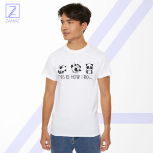 Roll Panda Animal Tshirt - Buy Cute Bear