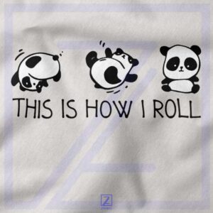 Roll Panda Animal closeup Sweatshirt - Buy Cute Bear