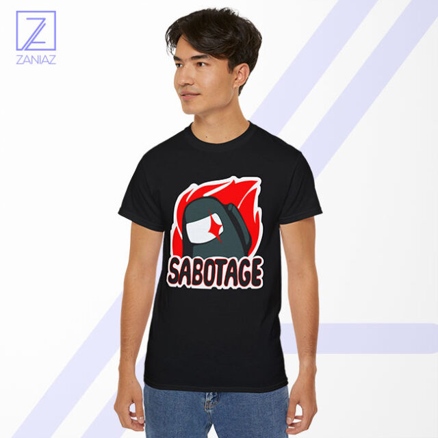 Sabotage Among Us Tshirt