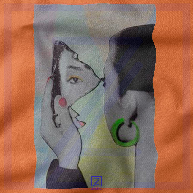 Sade Adu Looking Glass closeup Hoodie - Singer Merch & Gifts