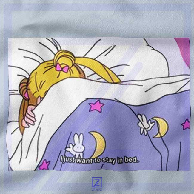 Sailor Moon Stay In Bed New closeup Sweatshirt - Feminist