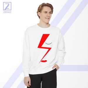 See More Bowie Face Sweatshirt - Aladdin Sane