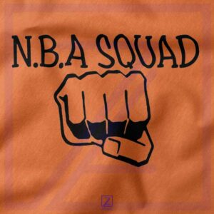 Shop NBA Squad Design New closeup Sweatshirt - Basketball