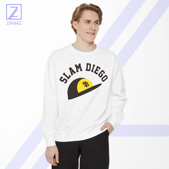 Slam Diego Baseball Team Retro Graphic Shirt