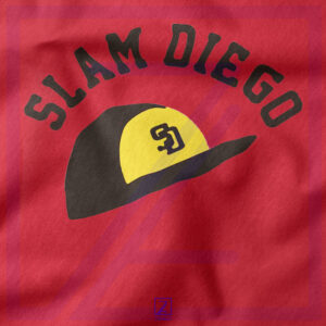 Slam Diego Team closeup Tank Top - San Diego Padres