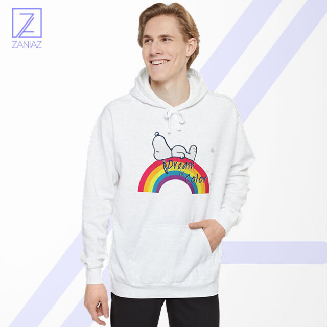 Snoopy Dream Rainbow Hoodie