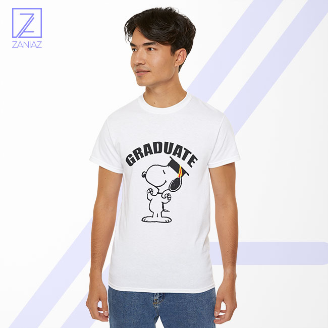 Snoopy Graduate Tshirt - Movie Character