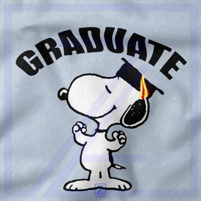 Snoopy Graduate closeup Hoodie - Movie Character