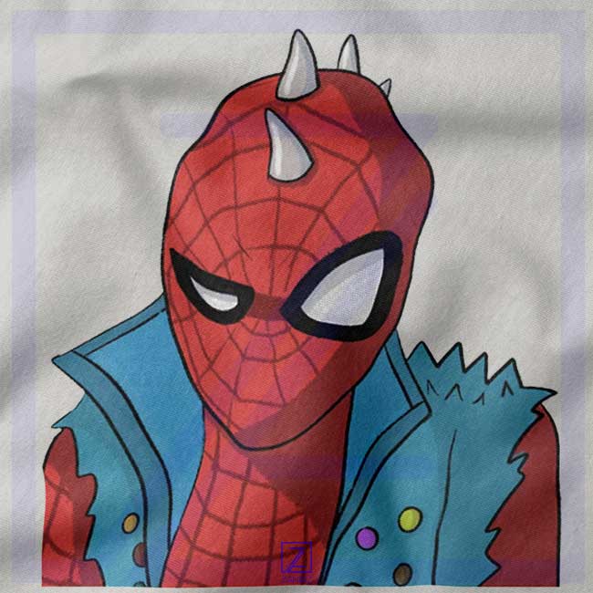 Spider Punk closeup Tshirt - Buy Funny Movie