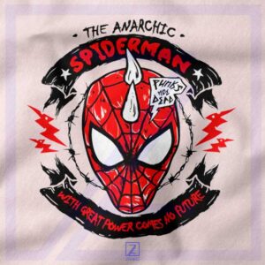 Spiderpunk Superhero Cheap closeup Hoodie - Marvel Film