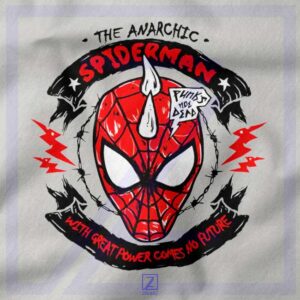 Spiderpunk Superhero closeup Tank Top - Film Merch