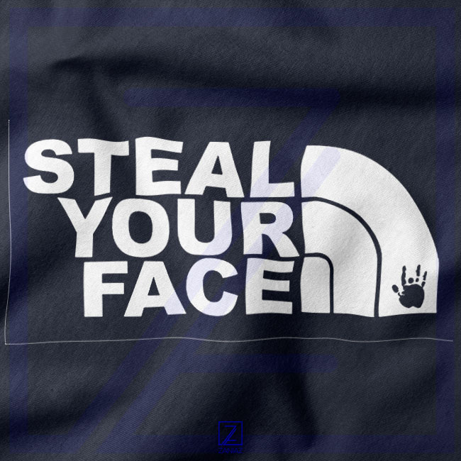 Steal Your Face Jam Band closeup Tshirt - Grateful Dead