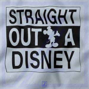 Straight Outta Disney closeup Tank Top - Buy Mickey Mouse