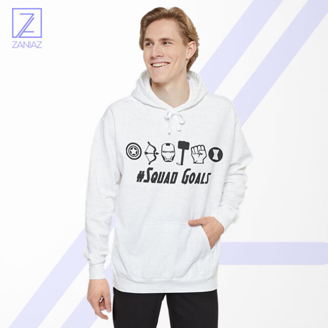 Superheros Squad Goals Hoodie