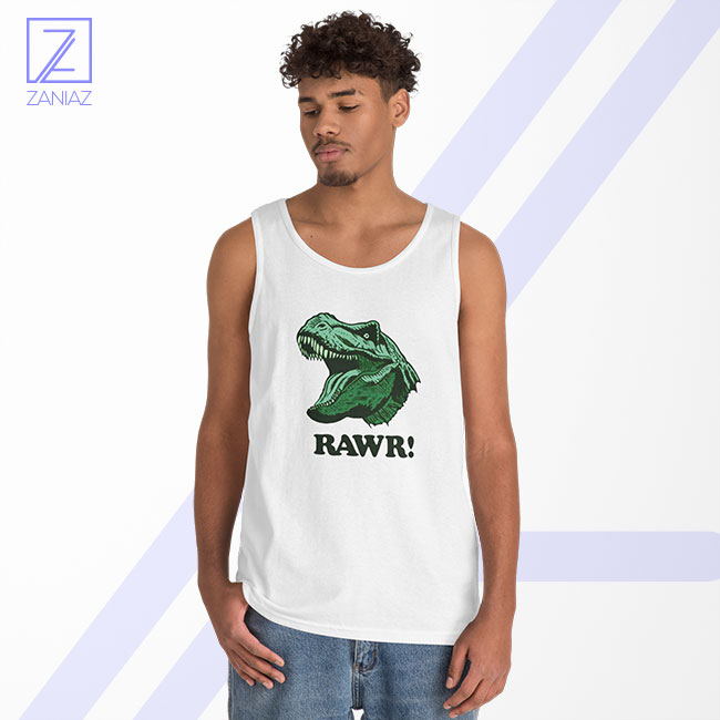 T Rex RAWR Tank Top - Buy Dinosaur