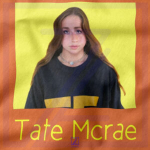 Tate Mcrae Graphic closeup Hoodies - Canadian