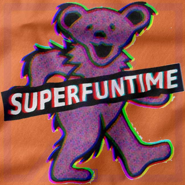 Teddy Bear LSD MDMA closeup Tank Top - Buy Psychedelic