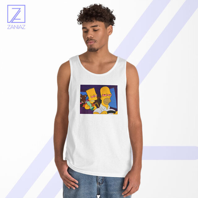 The Simpsons Merch Tank Top