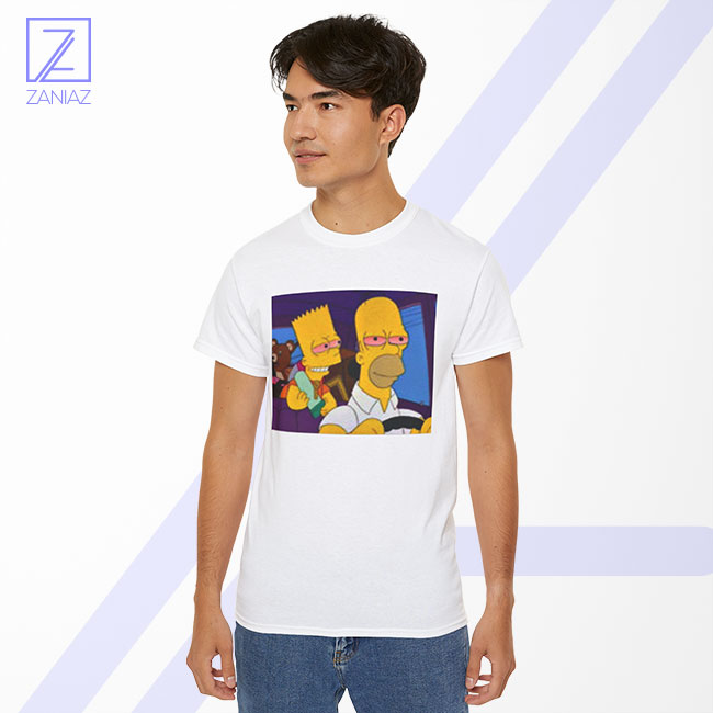 The Simpsons Merch Tshirt - Buy Cartoon