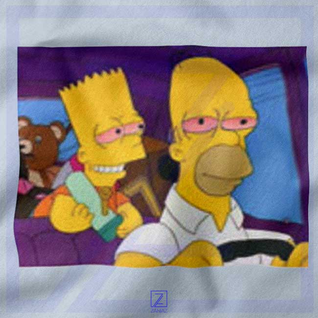 The Simpsons Merch closeup Tank Top - Buy Cartoon