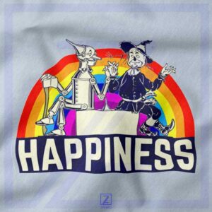 Tinman and Scarecrow closeup Sweatshirt - Happiness Rainbow Merch