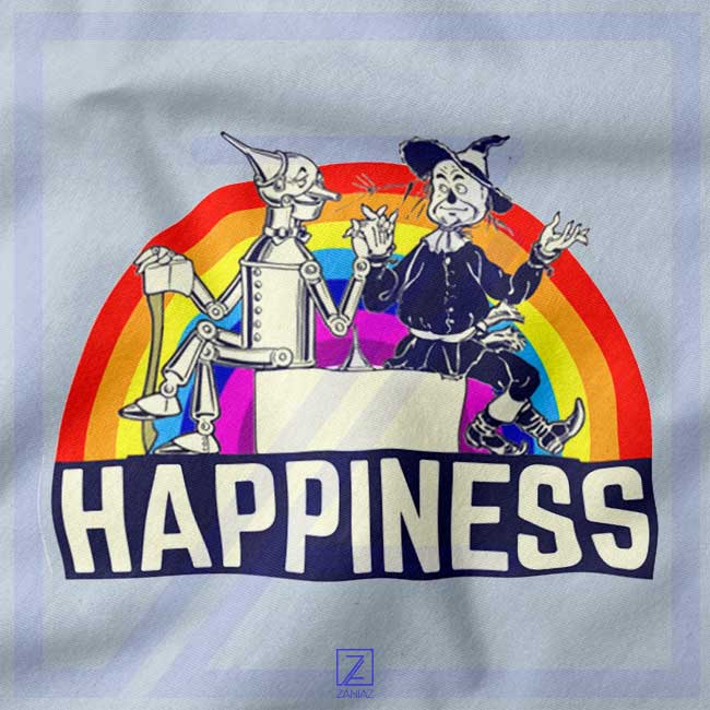 Tinman and Scarecrow closeup Sweatshirt - Happiness Rainbow Merch